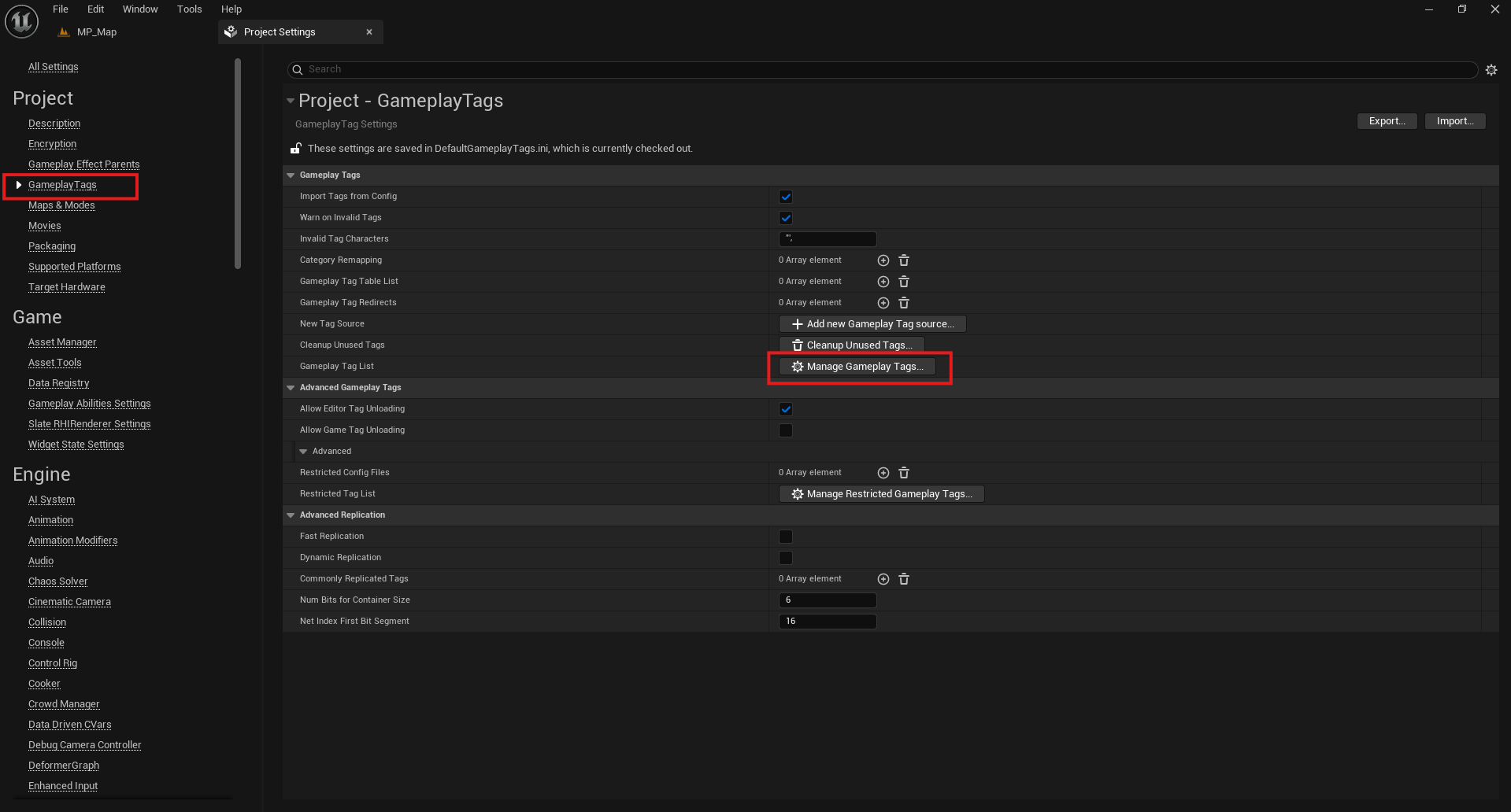 CreateGameplayTag